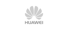 Logo Huawei tonos grises