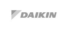 Logo Daikin tonos grises